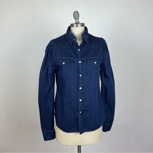 Torn by Ronny Kobo Chambray Button Down Shirt